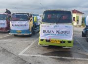 25 Tangki Air Bersih Sumbangan BSI Diberangkatkan ke Wilayah Terdampak Bencana di Aceh