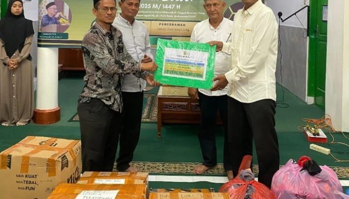 Disdik Dayah Banda Aceh Apresiasi Aksi Sosial TPQ Hidayatul Ulum,Peduli Korban Banjir Bandang