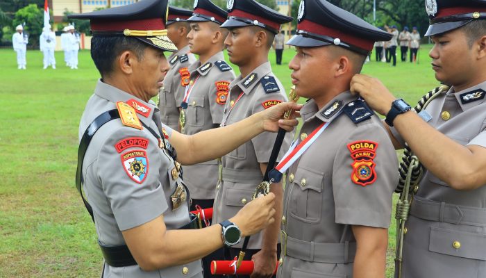 Irjen Pol. Marzuki Ali Basyah Lantik 114 Siswa Diktukba Polri di SPN Polda Aceh