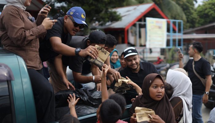 BURGERLAH dan Hustle Connection Salurkan 700 Burger untuk Korban Banjir di Bireuen