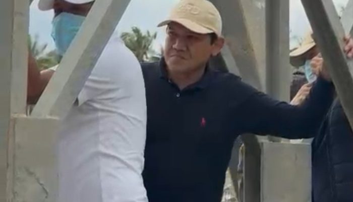 Wagub Aceh Tinjau Progres Jembatan Darurat Awe Geutah