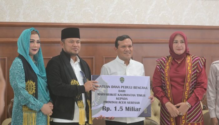Wagub Fadhlullah Terima Bantuan Kemanusiaan Rp1,5 Miliar dari Gubernur Kaltim