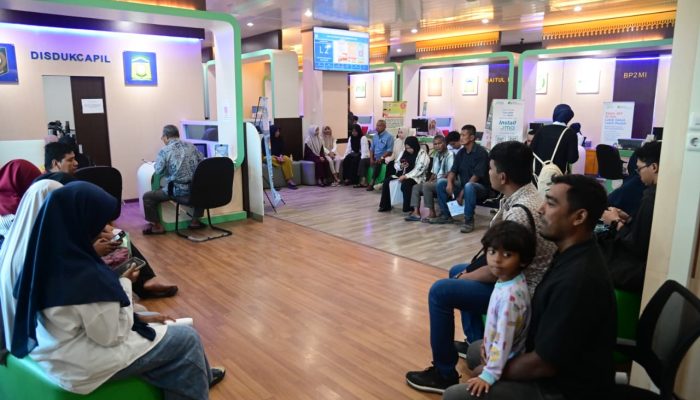 Pelayanan Publik Makin Diminati, MPP Aceh Besar Ramai di Awal 2026
