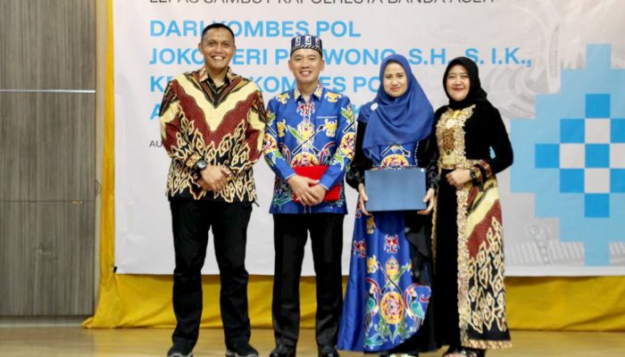 Dandim 0101/KBA Hadiri Lepas Sambut Kapolresta Banda Aceh