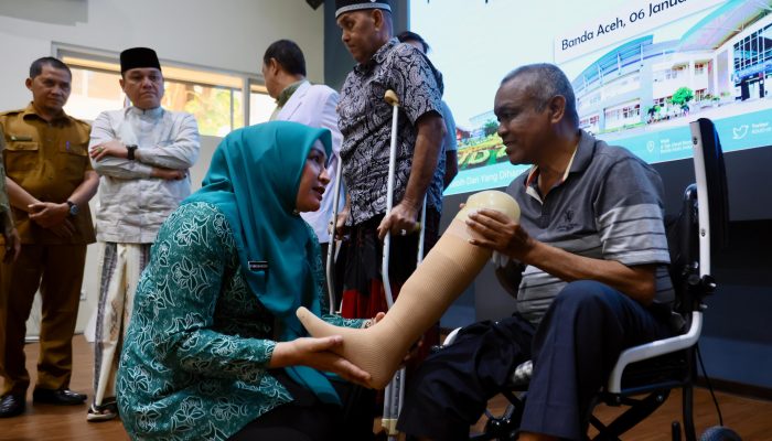 Kak Na: Seluruh Kader TP PKK Aceh Siap Berkolaborasi Salurkan Kaki Palsu