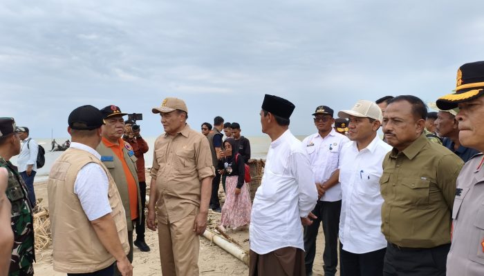 Wagub Fadhlullah Dampingi Menko Polkam RI Tinjau Kesiapan Pembangunan Huntap di Aceh Utara
