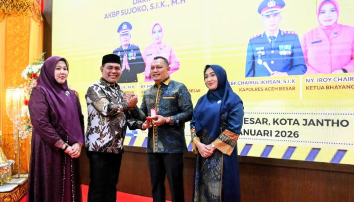 Pemkab Gelar Pisah Sambut Kapolres Aceh Besar