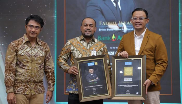 Bank Aceh Raih Penghargaan Bergengsi di 6th Anniversary Indonesia 20 Syariah Awards 2026
