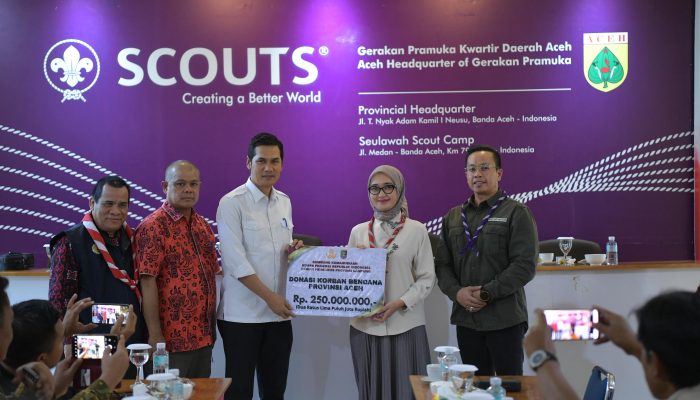 Pemprov Lampung Serahkan Donasi untuk Korban Bencana Aceh