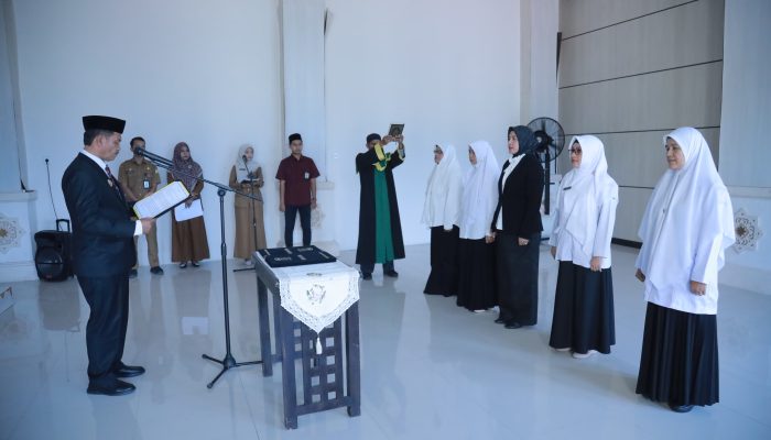 Wabup Aceh Besar Lantik Empat Kepala Puskesmas