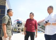 Wagub Aceh Tinjau Pembangunan Pesawat Boeing 737 untuk Wahana Manasik Pertama di Indonesia