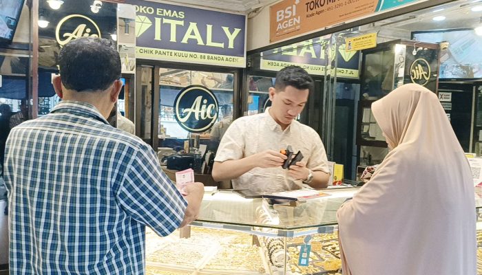 Harga Emas di Banda Aceh Terus Naik, Tembus Rp7,9 Juta per Mayam