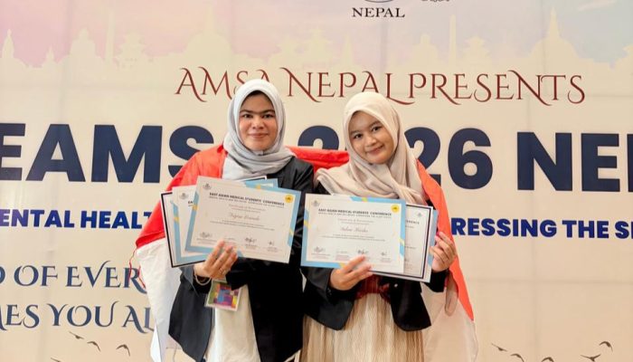 Mahasiswa FK USK Raih Juara I Ajang Internasional EAMSC 2026 di Nepal