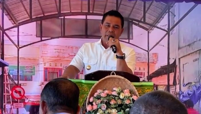 Bupati Aceh Besar Launching Portal Pasar Induk Lambaro, Tegaskan Penertiban dan Antisipasi Kemacetan