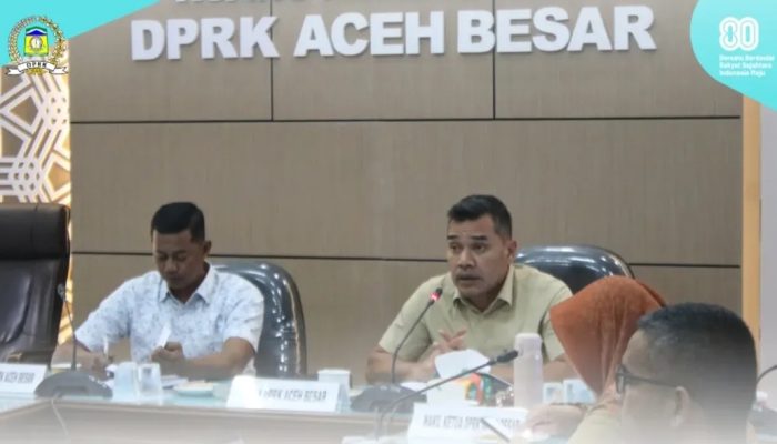 Banggar DPRK Aceh Besar Bahas Hasil Evaluasi Gubernur terhadap APBK 2026