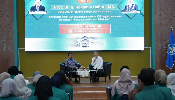 USK Gelar Kuliah Umum Penguatan SDM Unggul, Hadirkan Prof. Rokhmin Dahuri