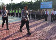 Polres Aceh Besar Laksanakan Apel Gelar Pasukan Operasi Keselamatan Seulawah Tahun 2026