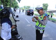 Hari Kedua Operasi Keselamatan Seulawah 2026, Satgas Gakkum Polda Aceh Keluarkan 10 Surat Tilang