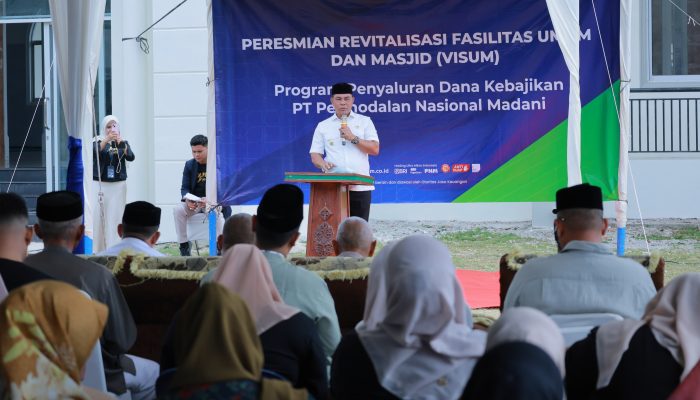 Bupati Aceh Besar Resmikan Revitalisasi Masjid Babussalam Lamkunyet