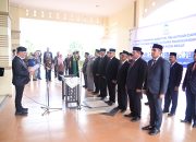 Bupati Syech Muharram Lantik dan Kukuhkan Pejabat Pimpinan Tinggi Pratama