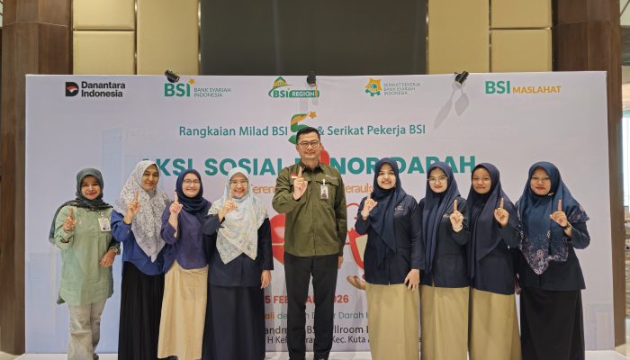 BSI Aceh Gelar Donor Darah di Tiga Kota, Kumpulkan 412 Kantong