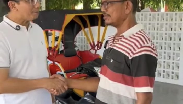 Becak Harapan di Tengah Ujian: Kisah Keteguhan Adi Menjemput Rezeki