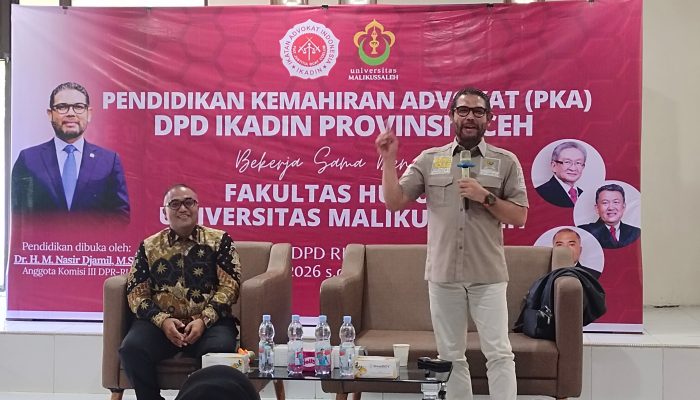 Nasir Djamil Tekankan Kemahiran Advokat dalam Penegakan Negara Hukum