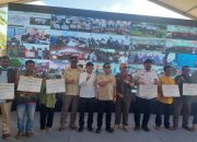 Wagub Aceh Dampingi Mendagri Serahkan Bantuan Perbaikan Rumah Rusak Bencana di Aceh Tamiang