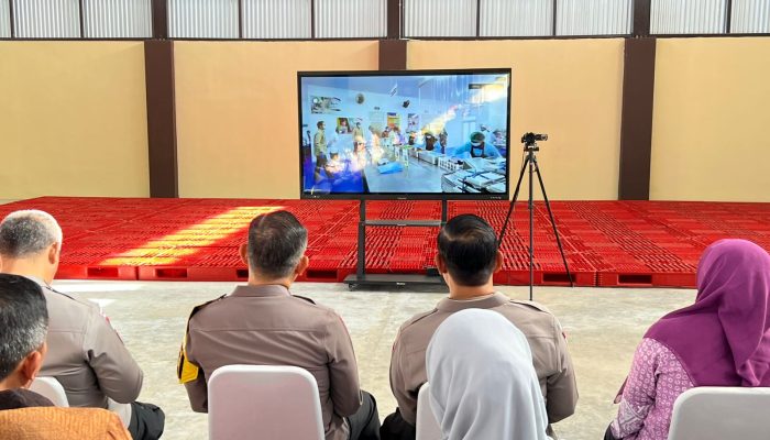 Presiden Prabowo Subianto Resmikan Gudang Ketahanan Pangan Polda Aceh Berkapasitas 1.000 Ton