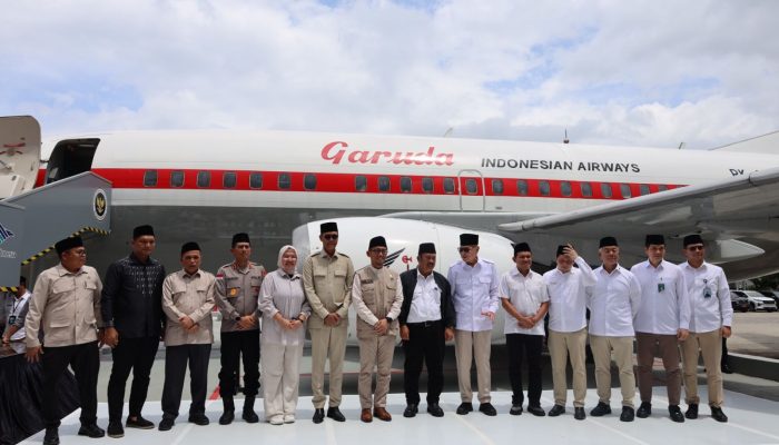 Kapolda Aceh Hadiri Peresmian Mock-Up Pesawat Garuda dan Gedung A2 Grand Misfalah Asrama Haji Aceh