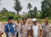 Kapolda Aceh Tinjau Jembatan Putus di Jeunieb, Siapkan Pembangunan Bailey