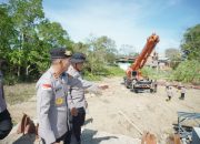 Kapolda Aceh Pastikan Jembatan Bailey di Sawang Rampung Tepat Waktu
