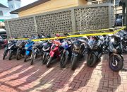 Polresta Banda Aceh Amanakan Puluhan Motor Balap Liar