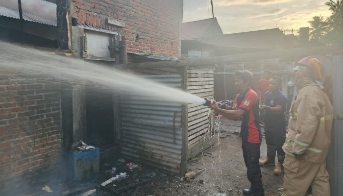 Kebakaran Landa Lambiheu Siem Darussalam, Satu Rumah Rusak Berat