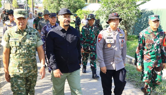 Danpas 1 Brimob Pelopor Dampingi Bupati Aceh Tamiang Lepas Taruna Latsitardanus ke-46 Tahun 2026