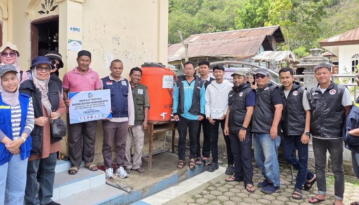 FPRB Aceh Hadirkan Harapan di Tengah Bencana, Salurkan Alat Penyaring Air RO ke Lima Kampung di Aceh Tengah
