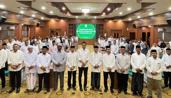 Pemerintah Aceh Lepas Tim Safari Ramadhan, Fokus Pemulihan Psikososial di Wilayah Terdampak Bencana
