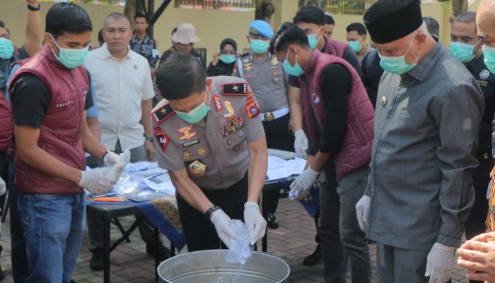 Polda Sumbar Gagalkan Peredaran 6,4 Kg Sabu Selama Februari 2026