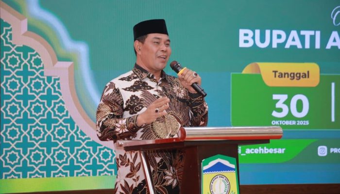 Bupati Aceh Besar Imbau Warga Tetap Tenang, Stok BBM dan Pangan Dipastikan Aman