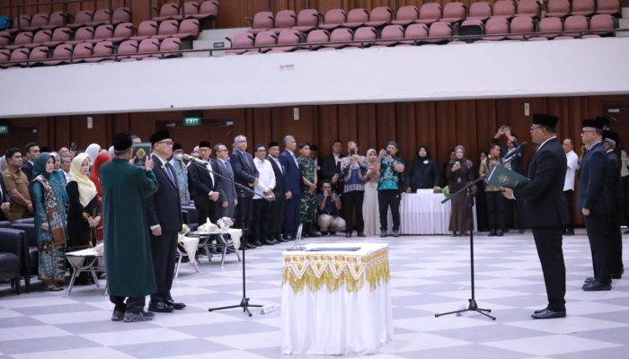 Bupati Aceh Besar Harap Rektor Baru USK Perkuat Kolaborasi Pembangunan Daerah