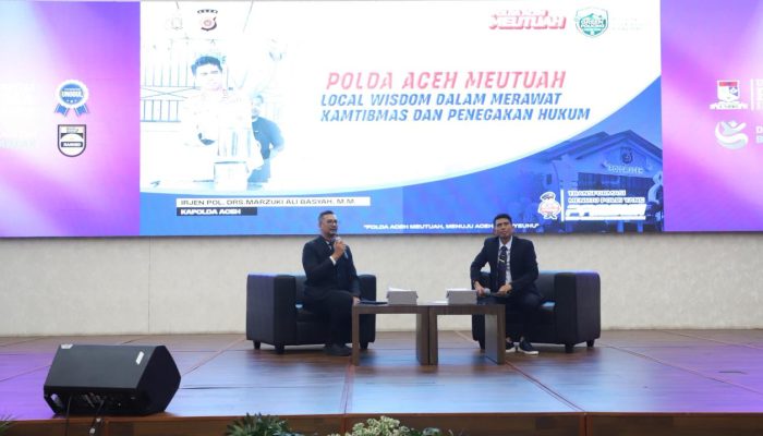 Kapolda Aceh Beri Kuliah Umum di Unpri Medan, Angkat Tema Kearifan Lokal dalam Menjaga Kamtibmas