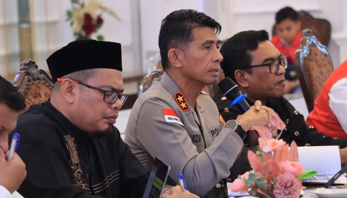 Kapolda Aceh Hadiri Rakor Forkopimda Bahas Kesiapan Menyambut Idulfitri 1447 H