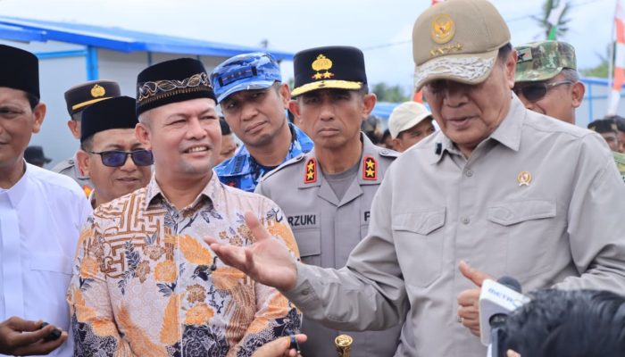 Kapolda Aceh Hadiri Peresmian 100 Unit Hunian Tetap di Aceh Utara oleh Menkopolkam RI