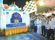 Sekda Aceh Lepas Pawai Takbir Idul Fitri 1447 H di Masjid Raya Baiturrahman