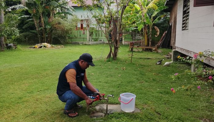 PDAM Tirta Mountala Bergerak Cepat Atasi Air Keruh di Darussalam