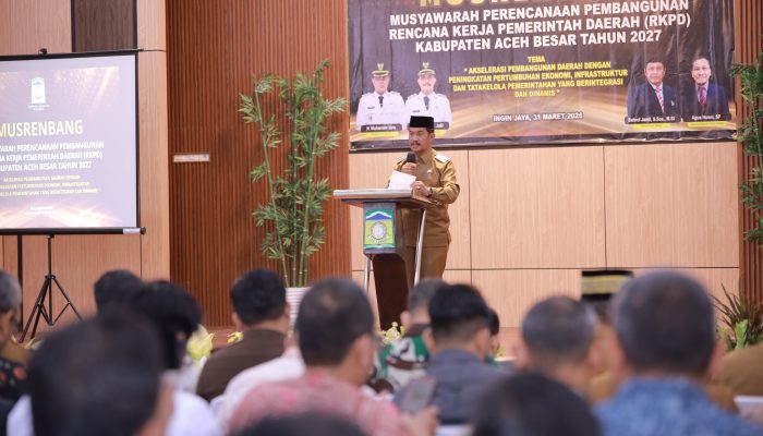 Aceh Besar Gelar Musrenbang RKPD 2027, Fokus pada Penguatan Ekonomi dan Penurunan Kemiskinan