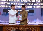 Wabup Aceh Besar Serahkan LKPD 2025 ke BPK Aceh