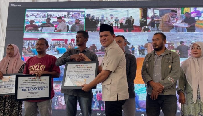 Wagub Aceh : Bantuan Rumah Rusak Bukti Nyata Negara Hadir untuk Rakyat