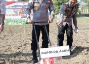 Kapolda Aceh Ikuti Tanam Raya Jagung Serentak Kuartal I 2026 Bersama Kapolri