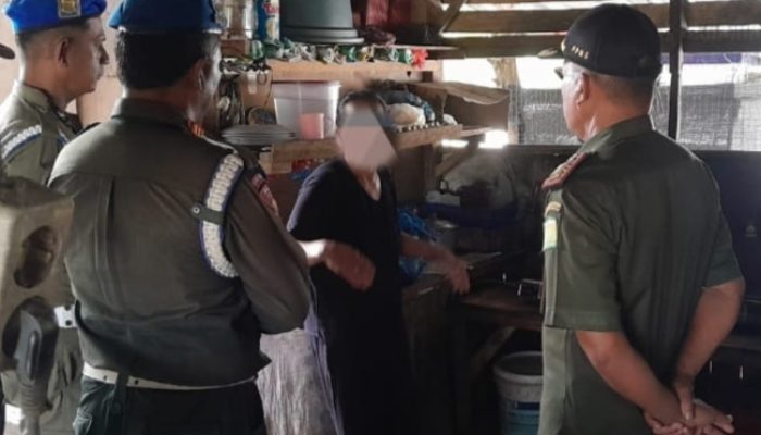 Satpol PP dan WH Aceh Besar Tertibkan Warga Mokel di Warung Siang Hari